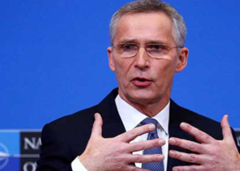 NATO chief urges to build up military aid to Ukraine
