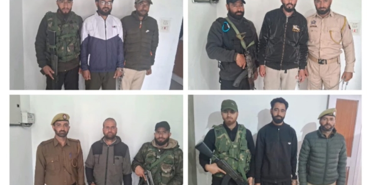 Police book 8 Persons in Baramulla under Public Safety Act