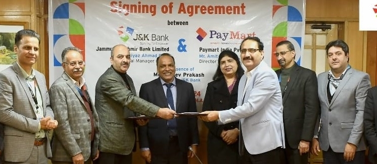 J&K Bank Partners with Paymart India to Introduce Virtual ATM Facility