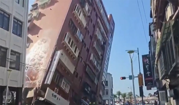 4 dead, 97 injured in 7.3-magnitude quake in China’s Taiwan