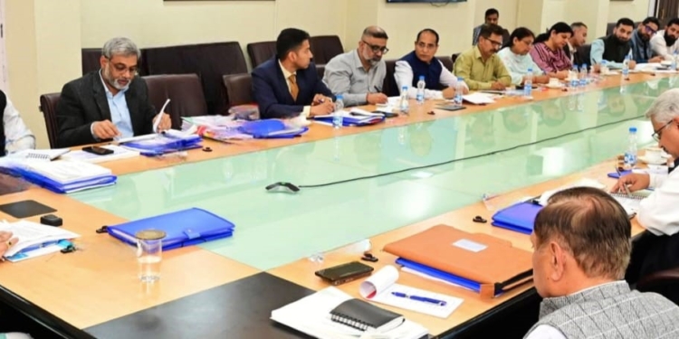 LG Manoj Sinha chairs review meeting of Revenue Department