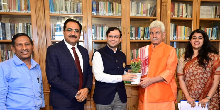 Delegation of Godrej Industries Group calls on Lt Governor