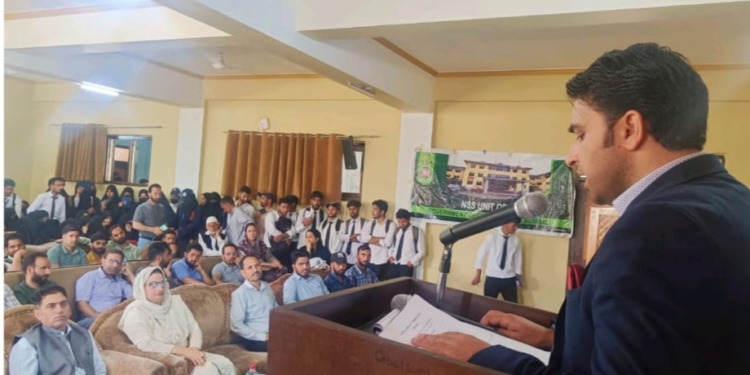 CBC organizes SVEEP Voter Education Programme at GDC Sumbal