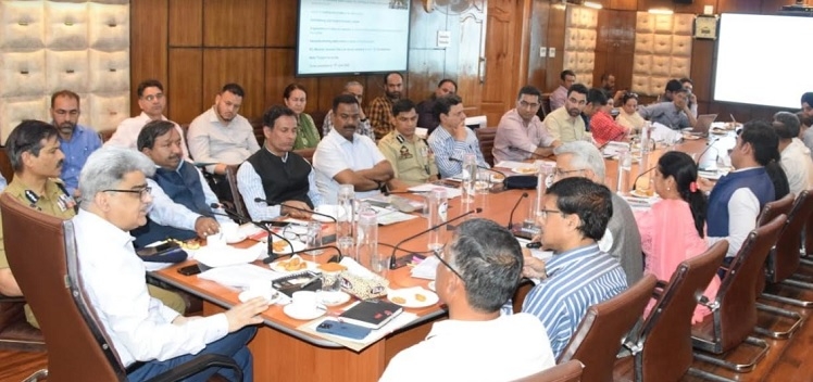 Chief Secretary reviews preparations for SANJY-2024