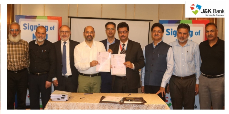 J&K Bank and KPDCL sign MoU to enhance ease in electricity bill payment for consumers