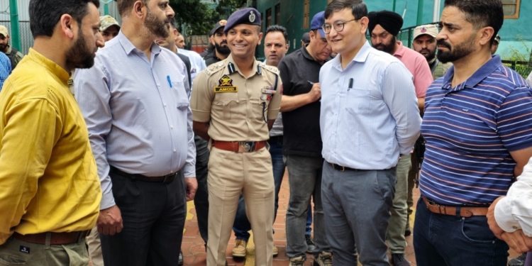 DC Baramulla inspects Eidgahs ahead of Eid ul Adha celebrations