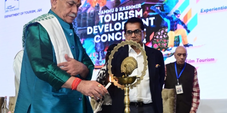 Lt Governor addresses ‘J&K Tourism Development Conclave’ in Srinagar