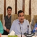 Nitin Gadkari chairs review meeting of road & highway projects of J&K at Raj Bhawan