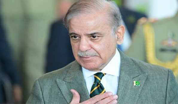 Pakistan PM Shehbaz Sharif conveys felicitations to PM Modi