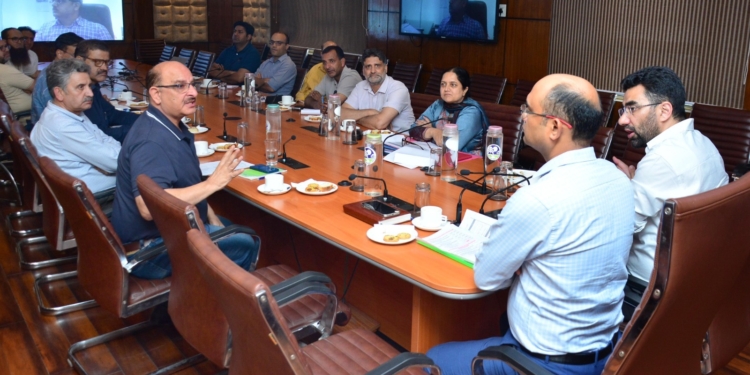 Bhupinder, Dr Abid hold joint review on progress of additional block at Bone & Joint Hospital Sgr