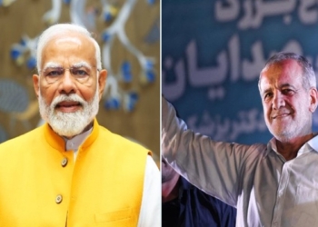 PM Modi congratulates Masoud Pezeshkian on being elected as the President of the Islamic Republic of Iran