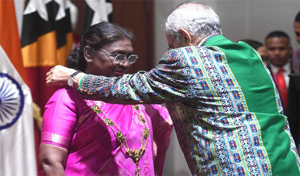 President Murmu conferred Timor-Leste’s highest civilian award, holds talks with President Ramos-Horta