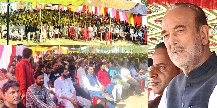 My politics centered on development, peace not false slogans: Azad