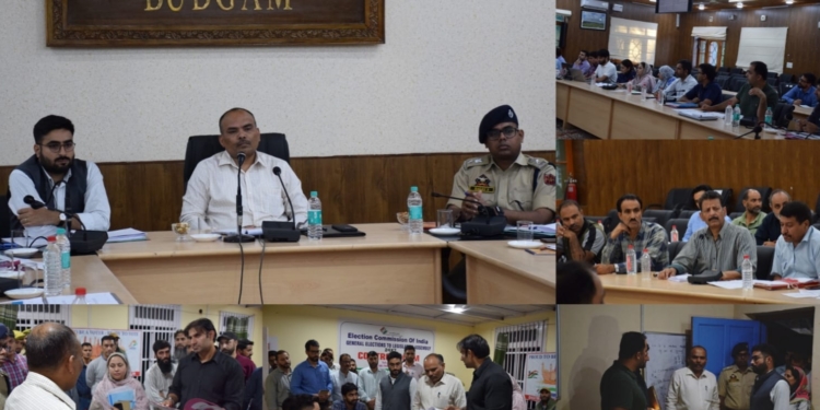Assembly Elections-2024: CEO reviews preparations for Elections in Budgam