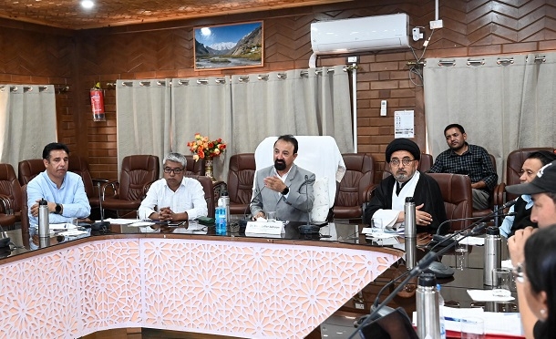 CEC Dr. Mohd Jaffer Akhoon chairs meeting on zone-wise, school-wise expenditure under SAMAGRA Shiksha