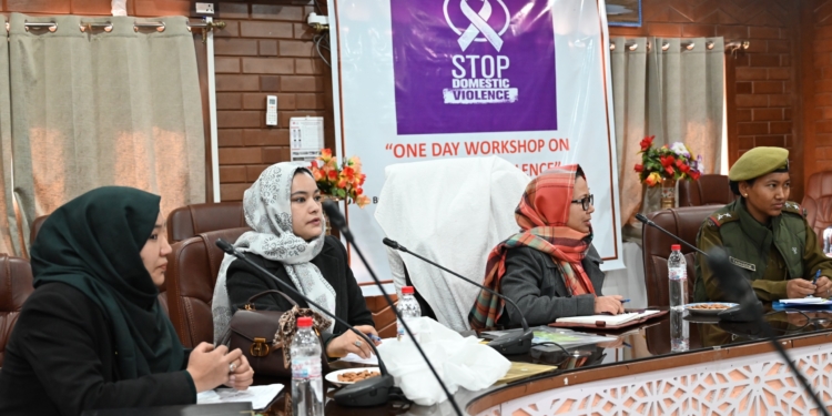 DHEW organizes workshop on domestic violence in Kargil