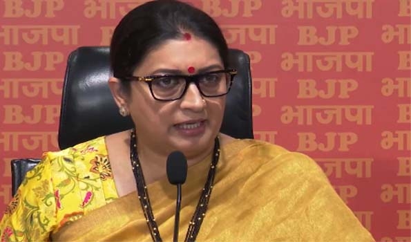 Article 370 will not be restored in J&K : Smriti Irani