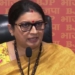 Article 370 will not be restored in J&K : Smriti Irani