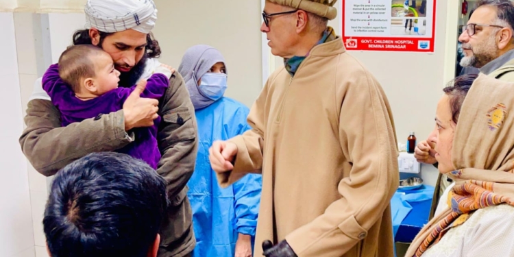 CM Omar Abdullah conducts surprise checks at Kashmir’s premier Medical Institutions