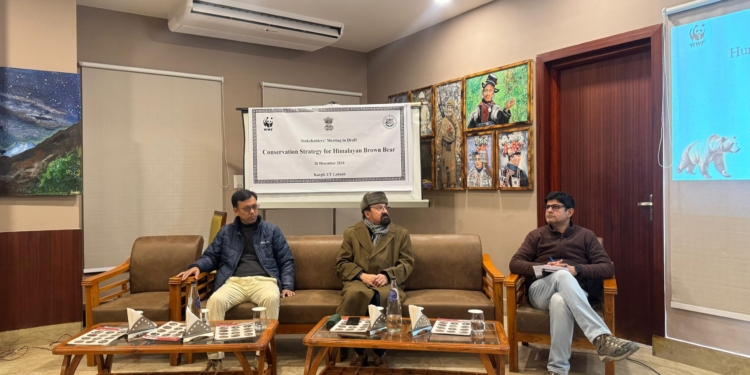 CEC Dr. Jaffer Akhoon attends workshop on conservation strategy for Himalayan brown bear