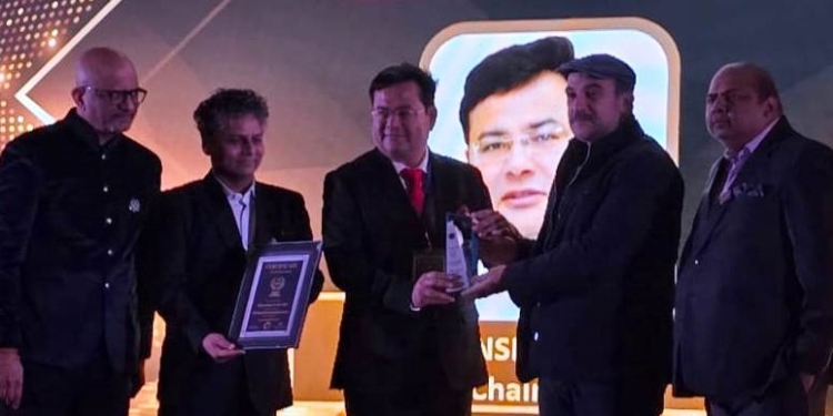 Chairman of Aryans Group Chandigarh, Dr. Anshu Kataria honored in Tbilisi, Georgia