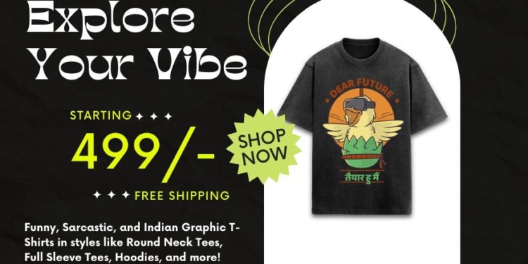 Speak Loud, Wear Proud: TeeTrove.in’s Graphic Tees Are Here to Elevate Your Style
