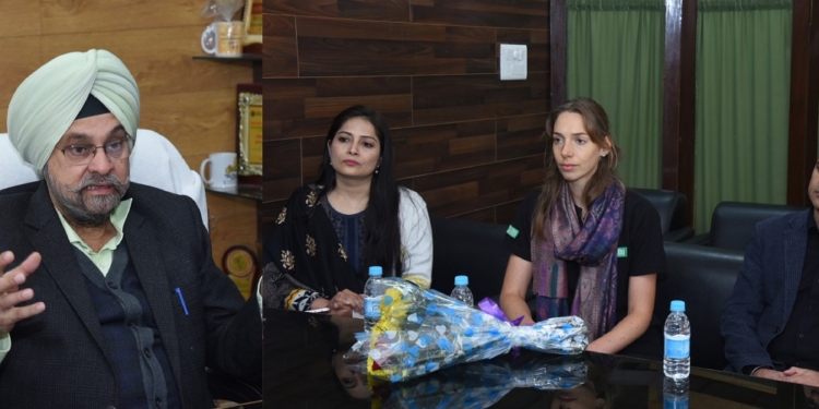 CABI officials meet Director Agriculture Jammu to promote plant health initiatives