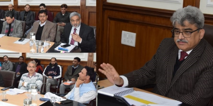 CS reviews implementation of PM Gati Shakti in J&K