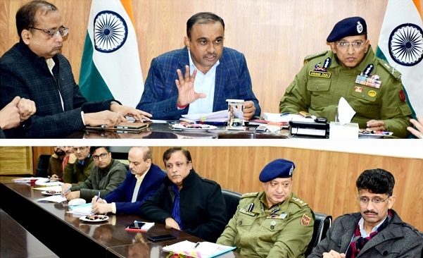 Div Com, ADGP Jammu review arrangements for celebration of Republic Day-2025  