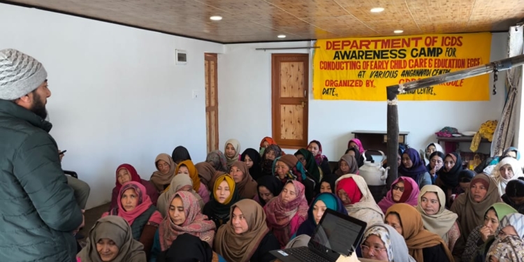 Training program on “Poshan Bhi Padhai Bhi” continues in Shargole
