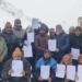 Property card distribution program under SVAMITVA scheme conducted at Tehsil Office, Drass