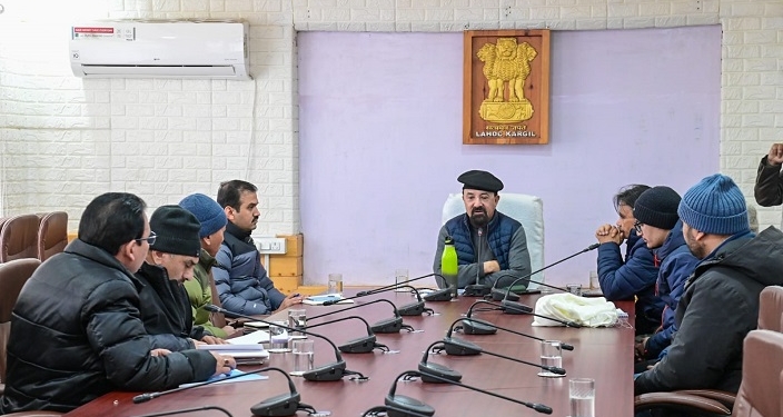 CEC Kargil chairs meeting with Secretary Tourism/PDD to discuss tourism promotion, infrastructure development