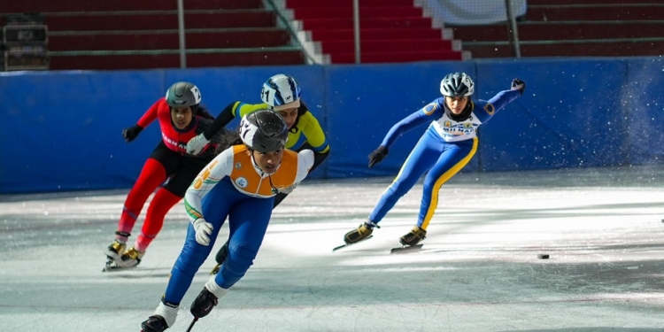 Telangana’s Nayana Sri Talluri skates to first gold of Khelo India Winter Games 2025 