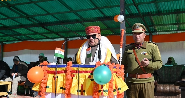 76th Republic Day celebrated with patriotic fervor in Sub-Division Zanskar
