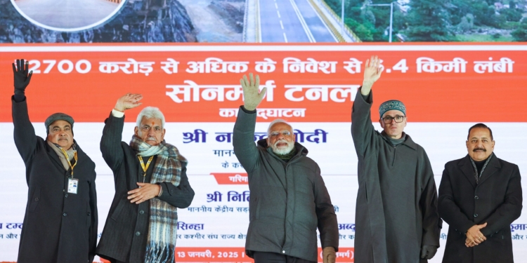 PM Narendra Modi inaugurates Sonamarg Tunnel in Jammu and Kashmir