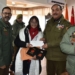 DGP Ladakh facilitates Nasrin Fatima for winning Gold in Taekwondo