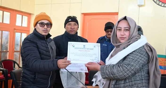 15th National Voters’ Day celebrated in Sub-Division Zanskar