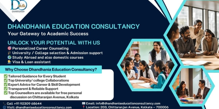 DHANDHANIA EDUCATION CONSULTANCY: Guiding Students Towards a Brighter Future
