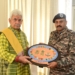 G P Singh calls on LG Manoj Sinha