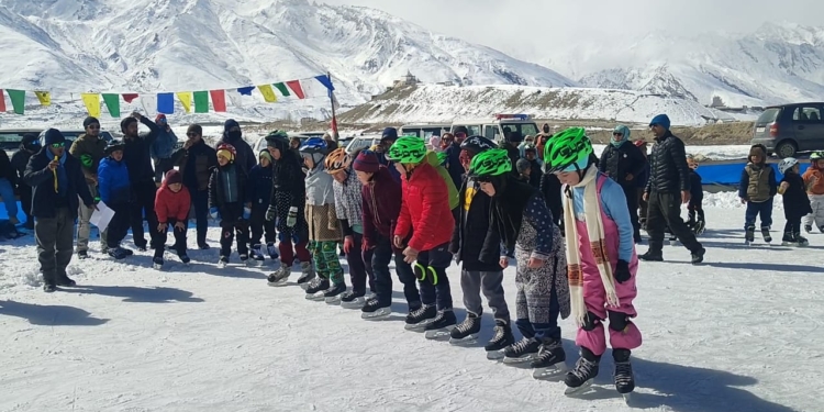 20-day basic ice hockey coaching concludes in Zanskar