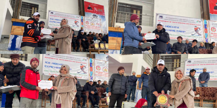 20-day Ice Hockey training under Beti Bachao, Beti Padhao scheme concludes in Kargil
