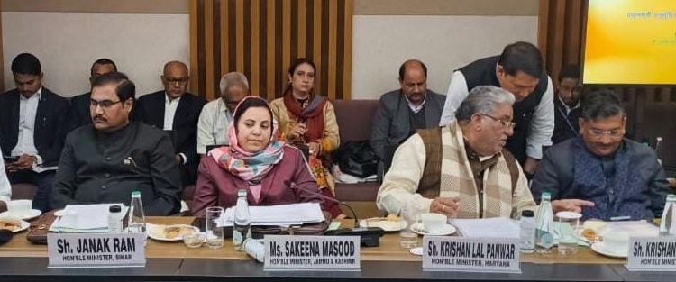 Sakeena Itoo attends CAC meeting of PM-AJAY at New Delhi