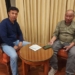 Proprietor Zanskar Courtyard Guest House, President Zanskar Hotel/Guest House and Homestay Association call on EC Tashi