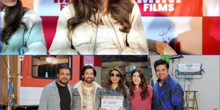 Mini Films Wraps the Big Schedule of Aankhon Ki Gustaakhiyanwith Vikrant Massey and Shanaya Kapoor