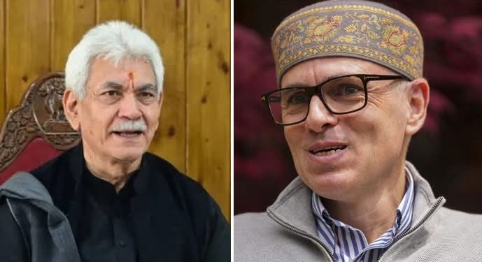 Omar Abdullah calls on Lieutenant Governor Manoj Sinha