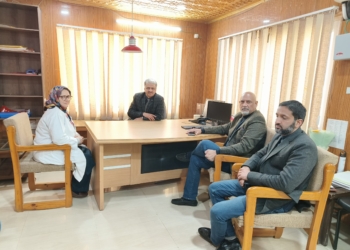 Joint meeting held between Director Health Services, Kashmir and Principal SKIMS Medical College Bemina in view of upcoming Khelo India Winter Games 2025