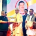 LG Manoj Sinha felicitates recipients of ‘Bihar Kesari Samman’ Award at Patna