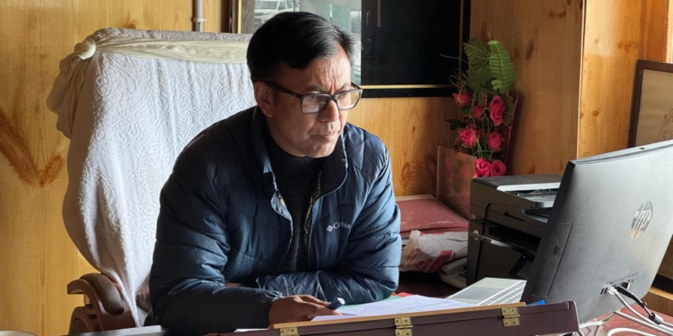 EC Tashi chairs meeting with Director Horticulture on extension of horticulture activities in Zanskar