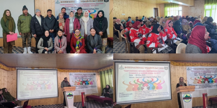 Indian Army, GDC Drass organize symposium on International Women’s Day