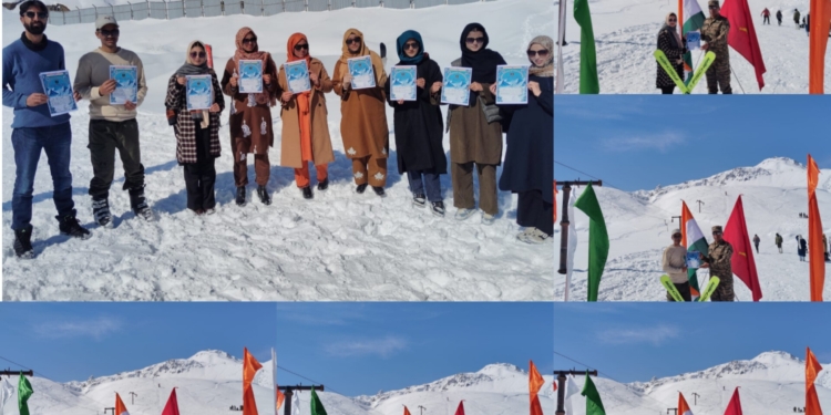 GDC Drass students complete 7-day basic skiing course at Tiger Hill Adventure Ski Camp